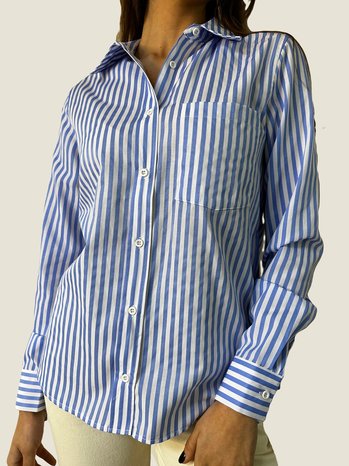 Striped Chemise - Blue