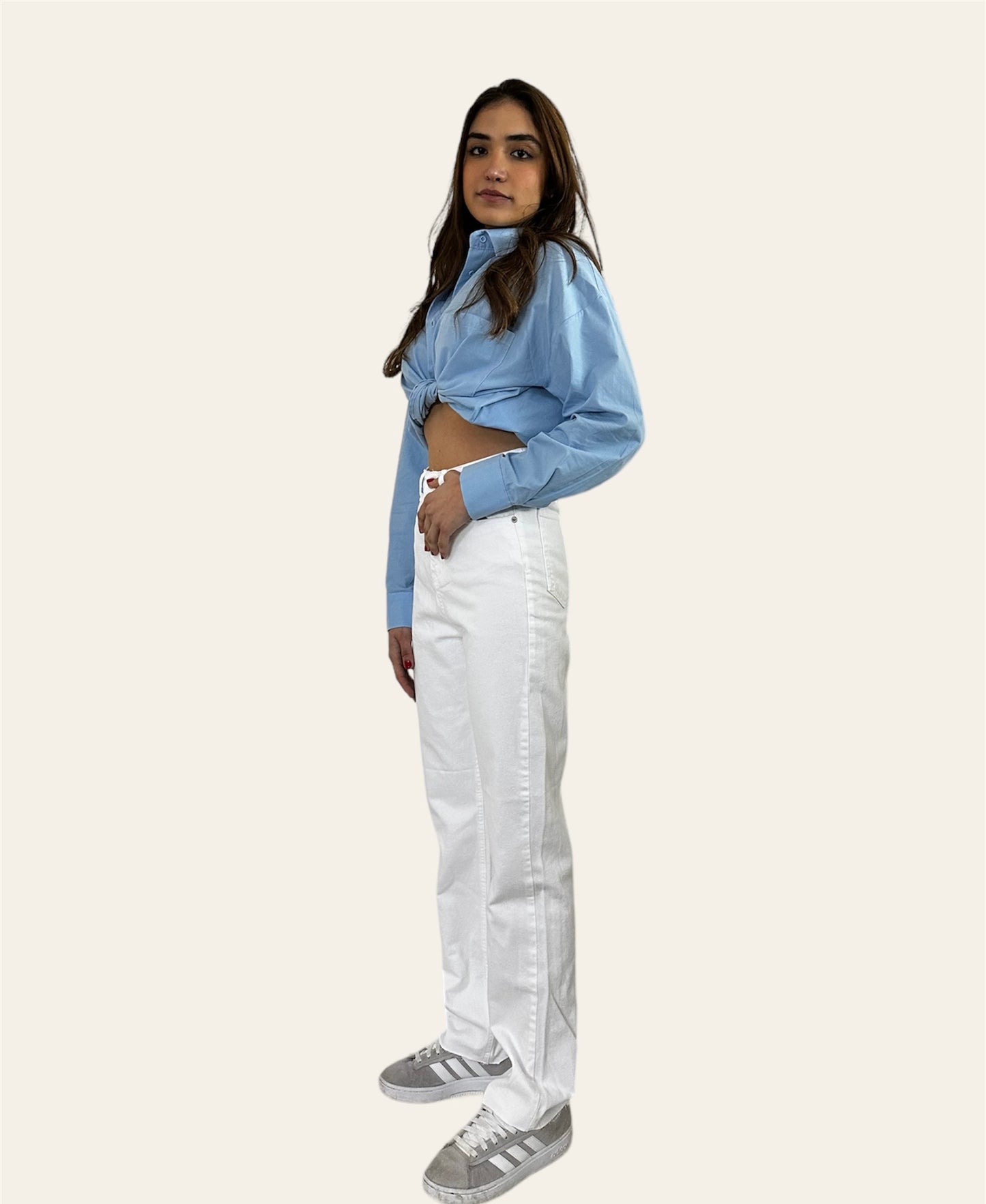 Jeans - White